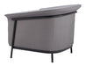 Burry Accent Chair Slate Gray