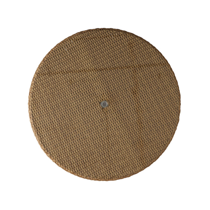 Magnolia 48" Round Umbrella Dining Table in Sandcastle Finish
