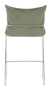 Pola Counter Stool Green