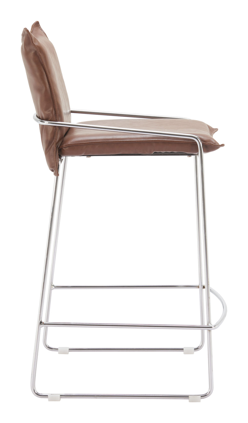 Pola Counter Stool Brown