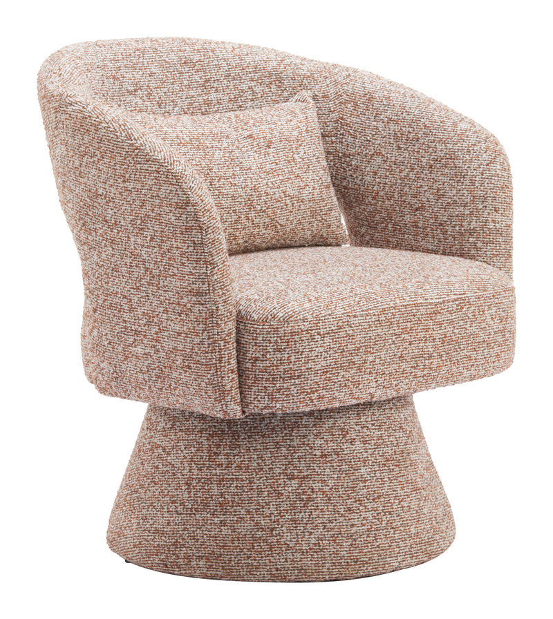 Liva Swivel Chair Frosty Brown