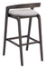 Troy Barstool (Set of 2) Dove Gray & Espresso