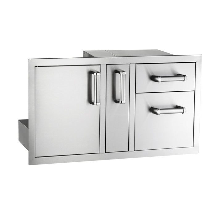 Fire Magic Flush Door/Drawer Combo w/ Platter Storage