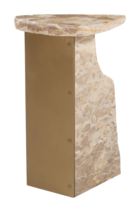 Surya Side Table Beige