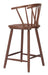 Stenger Counter Stool (Set of 2) Walnut
