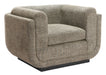 Sereneu Accent Chair Green Tweed