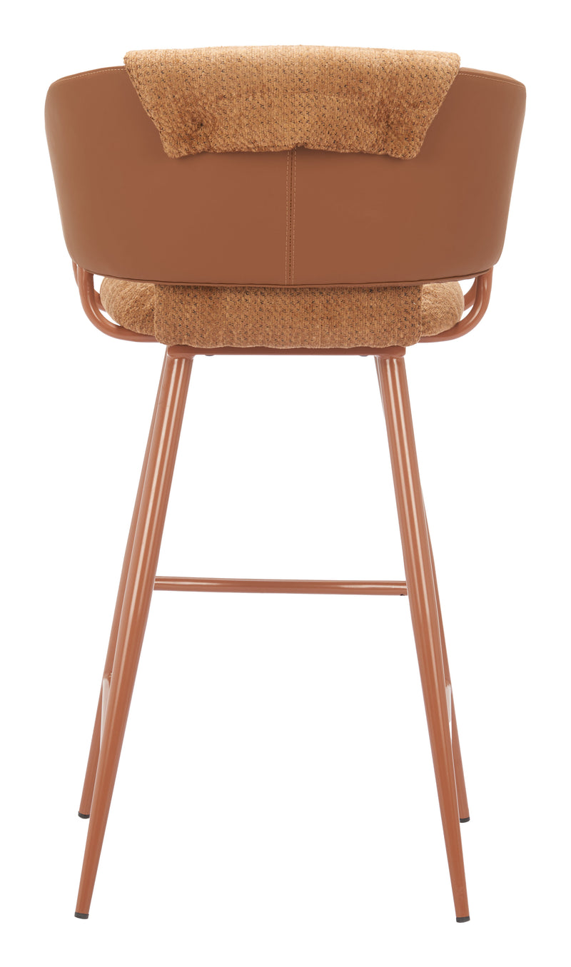 Juno Barstool (Set of 2) Brown
