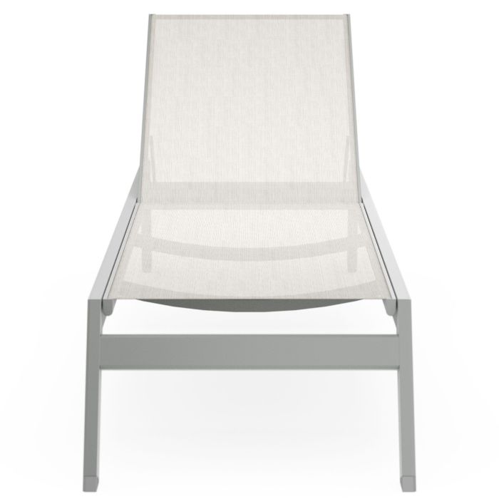 Palm Palm Coast Sling Chaise Lounge 2.0 w/ Casters Coast Sling