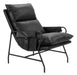Halaus Accent Chair Black