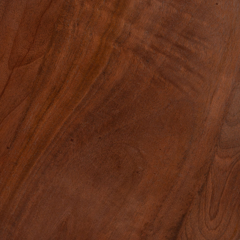 Stuk Side Table Brown & White