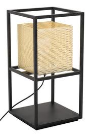 Yves Table Lamp Gold & Black