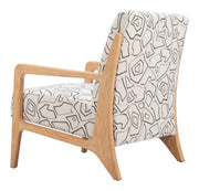 Runa Accent Chair Beige & Natural