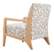 Runa Accent Chair Beige & Natural