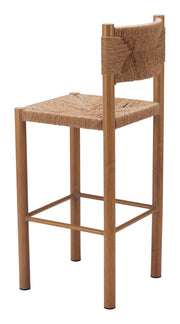 Iska Barstool (Set of 2) Natural