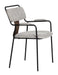 Couva Dining Chair (Set of 2) Gray Tweed
