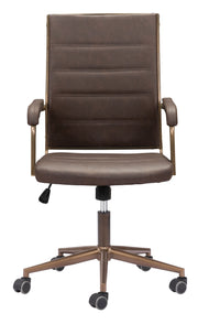 Auction Office Chair Espresso