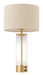 Boreal Table Lamp Beige & Gold