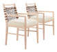 Wezly Dining Chair (Set of 2) Ivory
