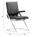 Lider Plus Conference Chair (Set of 2) Black