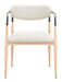 Equinox Dining Chair (Set of 2) Oyster Gray & Natural