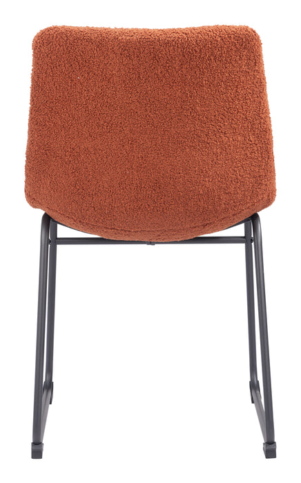 Smart Dining Chair (Set of 2) Burnt Orange