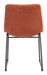 Smart Dining Chair (Set of 2) Burnt Orange