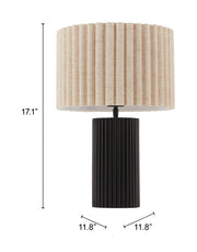 Aurora Table Lamp Beige & Black