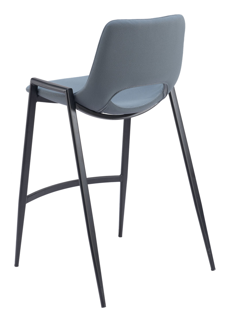 Desi Counter Stool (Set of 2) Azure Gray