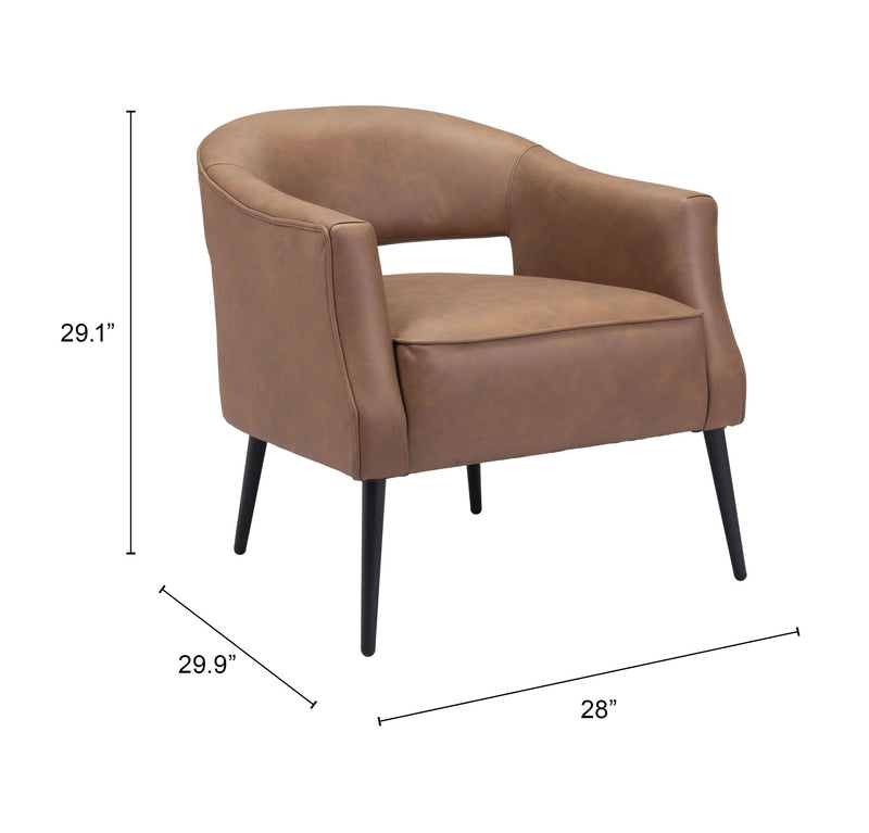 Berkeley Accent Chair Vintage Brown