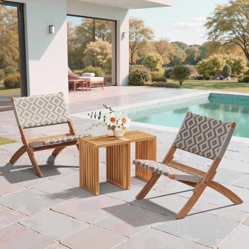 Riviera Extendable Stool (Set of 2) Natural