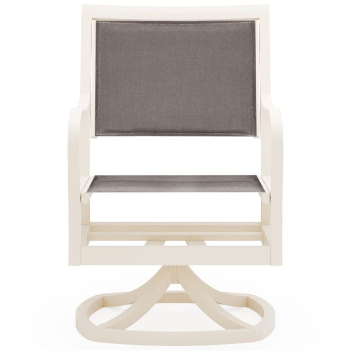 Scala Dining Swivel Arm Chair - Padded Sling