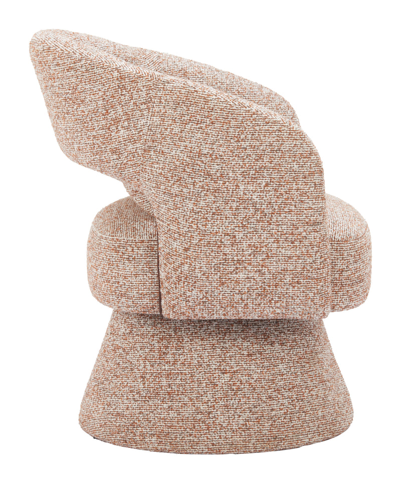 Liva Swivel Chair Frosty Brown