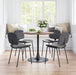 Opus Dining Table Brown & Black