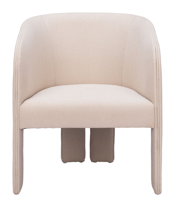 Hull Accent Chair Beige