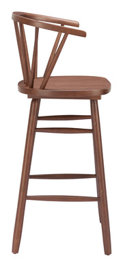 Stenger Barstool (Set of 2) Walnut