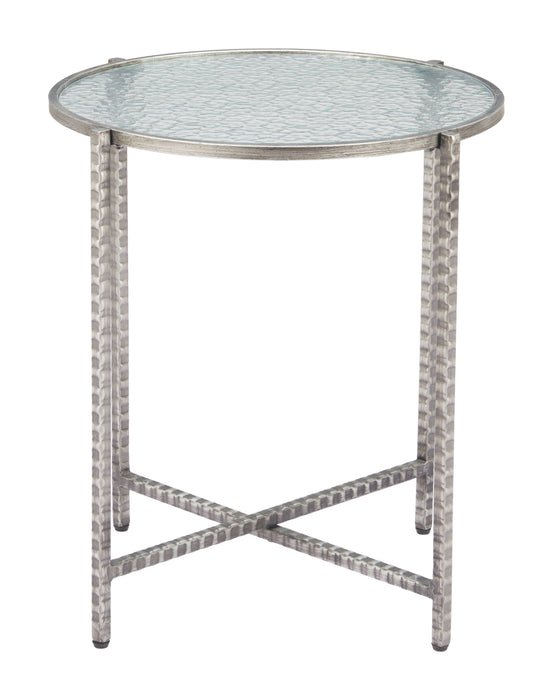 Vetro Side Table Silver