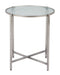 Vetro Side Table Silver