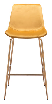 Tony Barstool Yellow & Gold