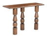 Split Console Table Brown