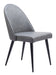 Silloth Armless Dining Chair (Set of 2) Gray