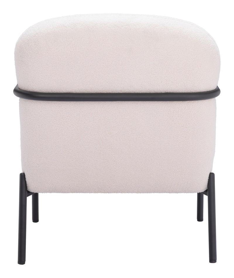 Chicago Accent Chair Ivory