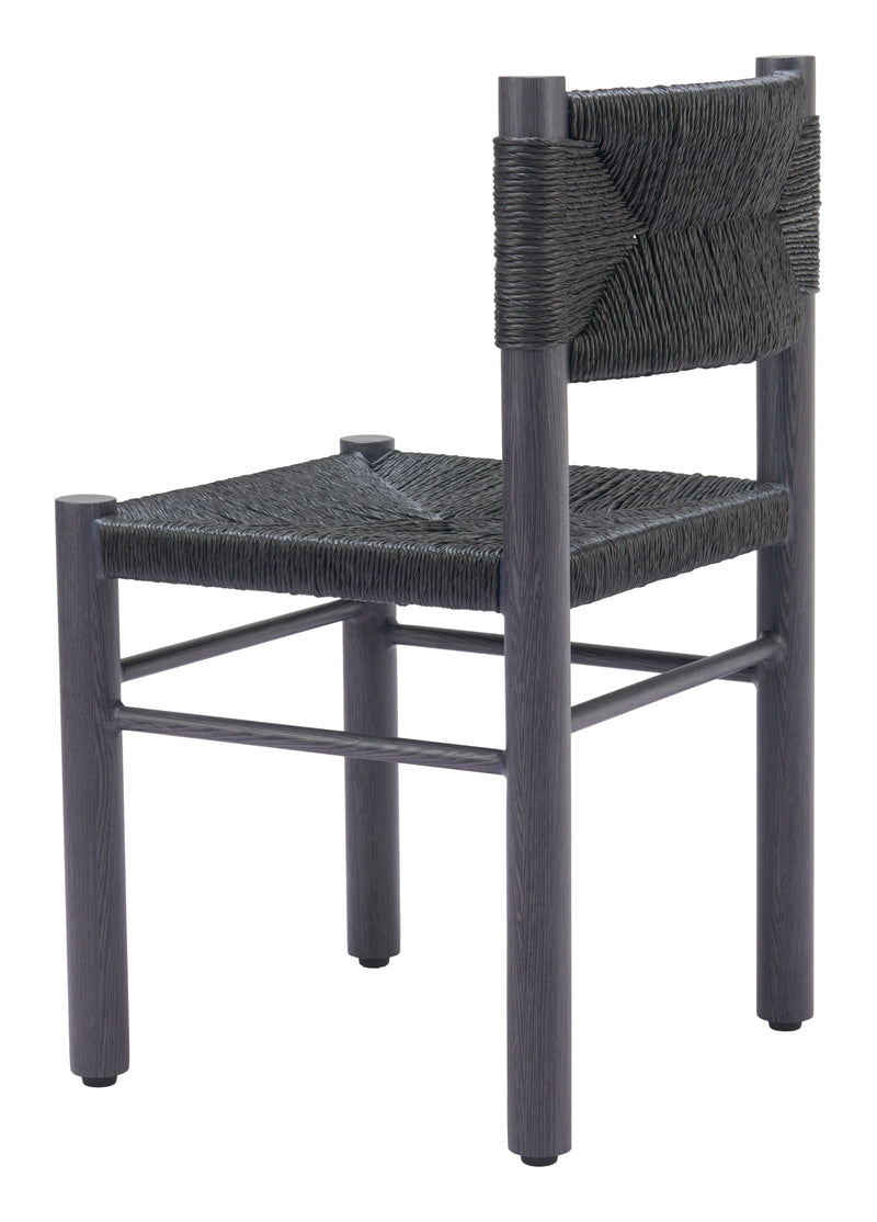 Iska Dining Chair (Set of 2) Black