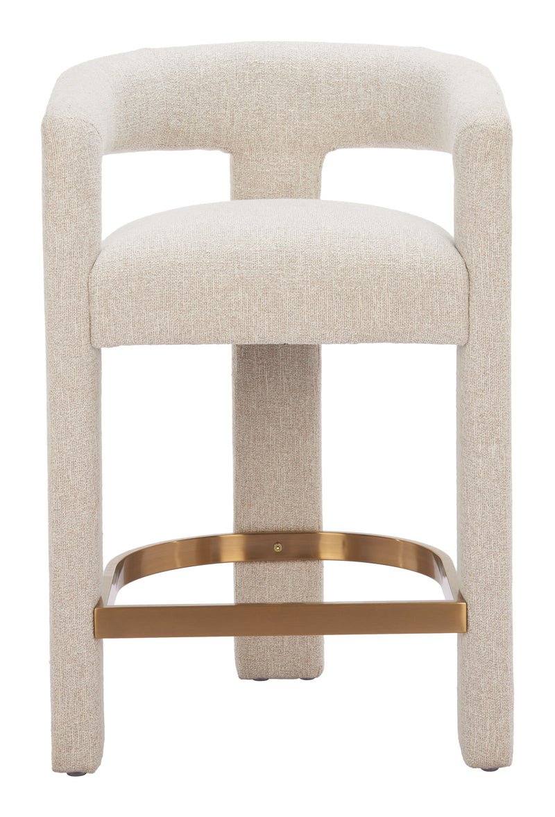 Saiko Counter Stool Beige