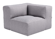 Luanda Corner Chair Gray
