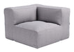 Luanda Corner Chair Gray