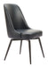 Keppel Swivel Dining Chair (Set of 2) Black