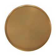 Cendre Side Table Gold & Beige