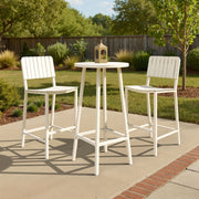 Kayu Barstool White