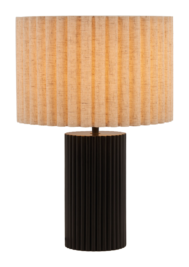 Aurora Table Lamp Beige & Black