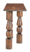 Split Console Table Brown